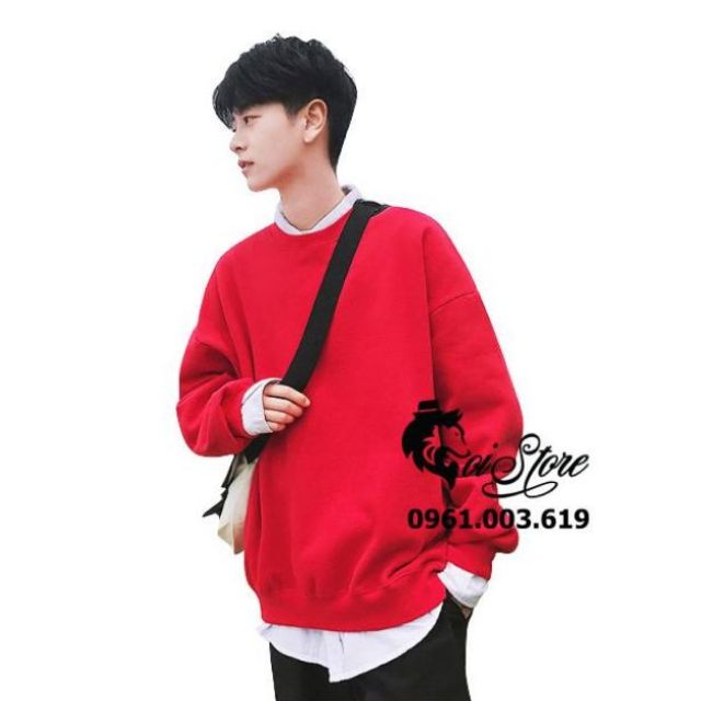 Áo SWEATER basic NAM NỮ (có bigsize)