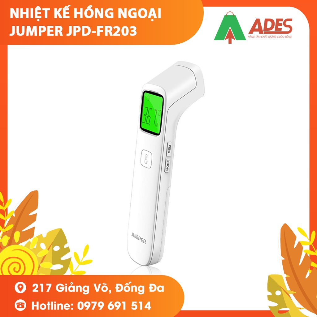 Nhiệt Kế Hồng Ngoại Đa Năng Jumper JPD-FR203- Bảo Hành Chính Hãng