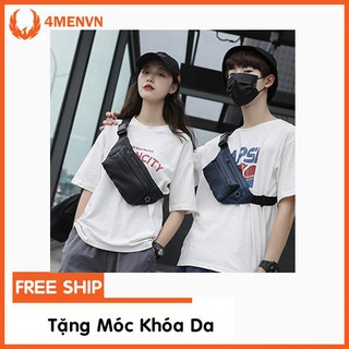 Túi Đeo Chéo Ngang Hông Da Thật Cao Cấp Cho Nam Nữ Mới Nhất