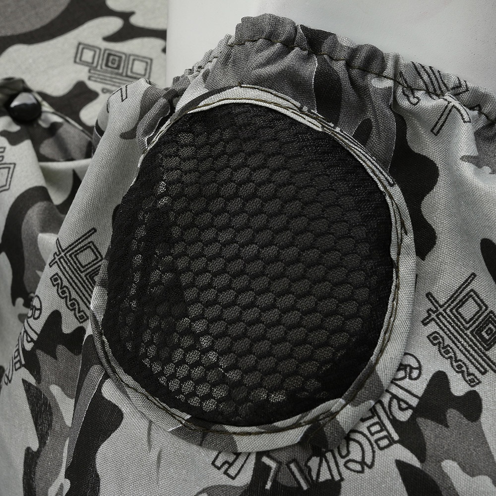 Mũ Rộng Vành Chống Nắng Bằng Vải Cotton Họa Tiết Rằn Ri Thoáng Khí Có Thể Tháo Rời Tiện Dụng Cho Nam Và Nữ