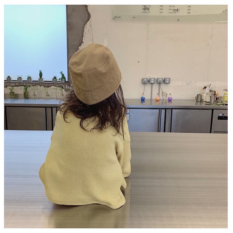 Mũ tai bèo chống nắng phong cách Hàn Quốc thời trang đơn giản cho bé 1-3 tuổi