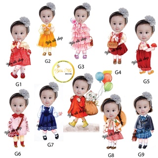 Chibi sinh nhật cho bé, trang trí bàn tiệc sinh nhật  đẹp rẻ YẾN NHI SHOP