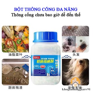 BỘT THÔNG TẮC NGHẼN CỐNG NẮP XANH