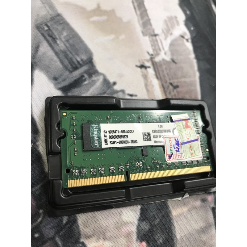 Ram Laptop DDR3 4G BUS 1333 - kingston chính hãng bảo hành 3 măm | WebRaoVat - webraovat.net.vn