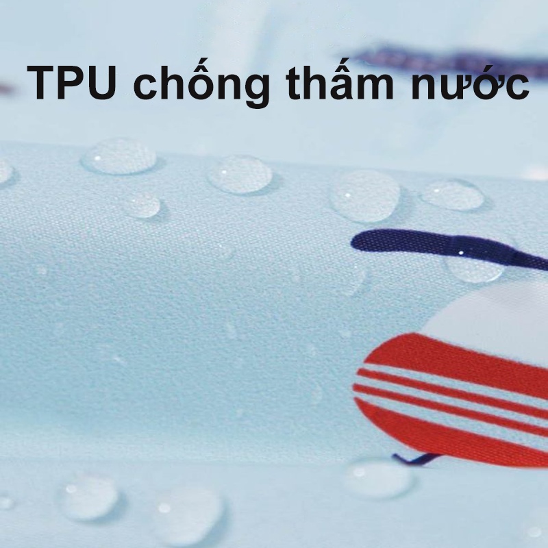 Áo yếm ăn dặm không tay chống nước nhiều màu tùy chọn cho trẻ em
