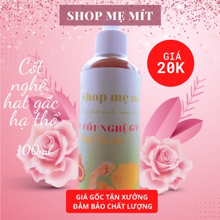 Cốt nghệ hạt gấc hạ thổ chai mini 100ml