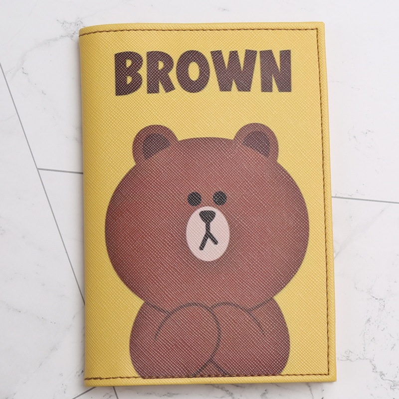 Vỏ bọc Passport in hình 3D Cực Xinh - Mẫu Bear
