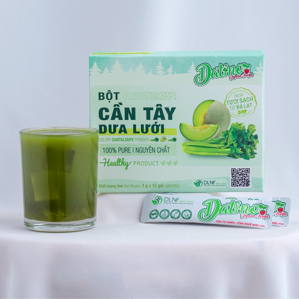 Bột cần tây dưa lưới DATINO loại 15 gói x 3g