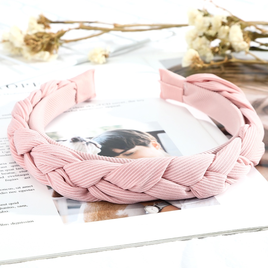 Cài tóc thiết kế thắt bím xinh xắn nhiều màu sắc tùy chọn