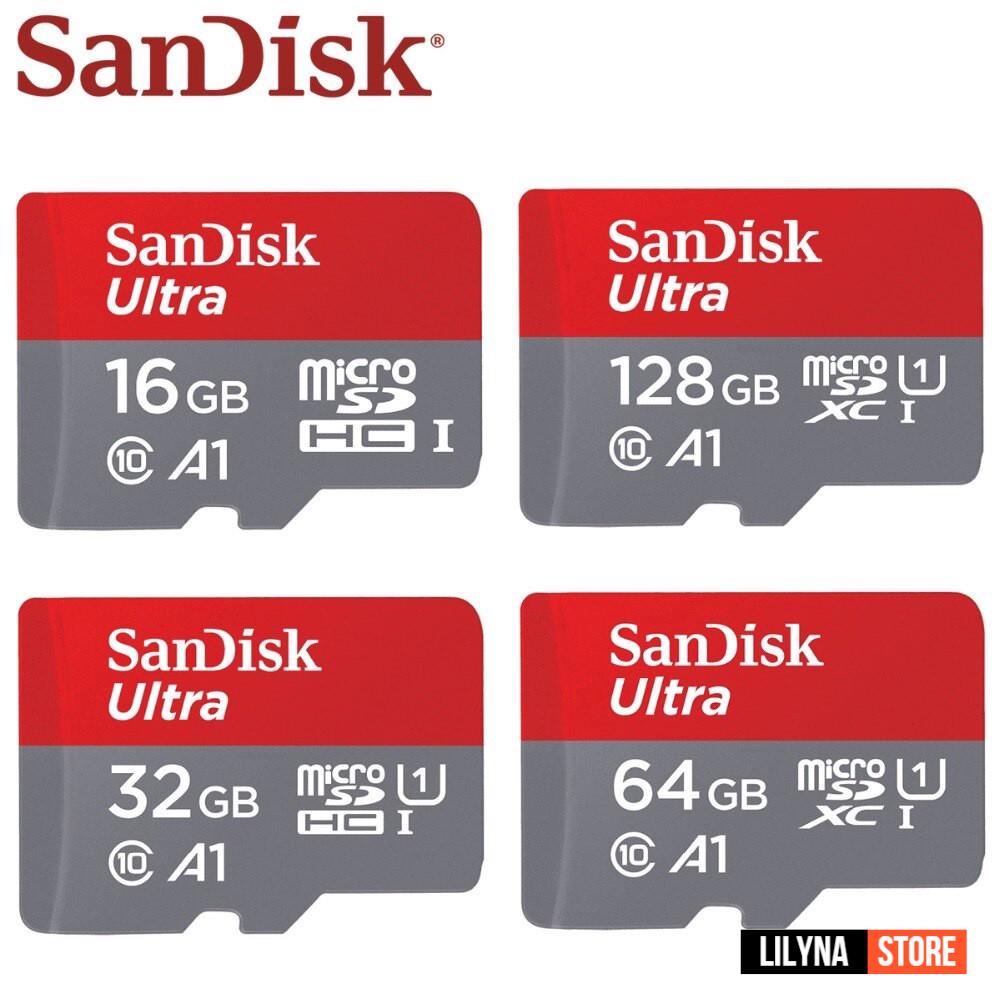 Thẻ nhớ sandisk 64GB /32Gb/16GB/8GB dùng điện thoại, máy ảnh - Thẻ nhớ tốc độ cao Class 10 Ultra  667x 100MB/s -BH 5 năm