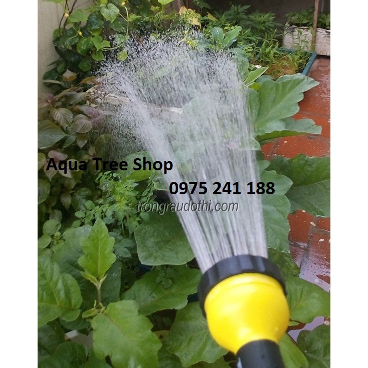 Vòi tưới cây Bosi 6 tùy chỉnh phun tưới (không bao gồm dây)