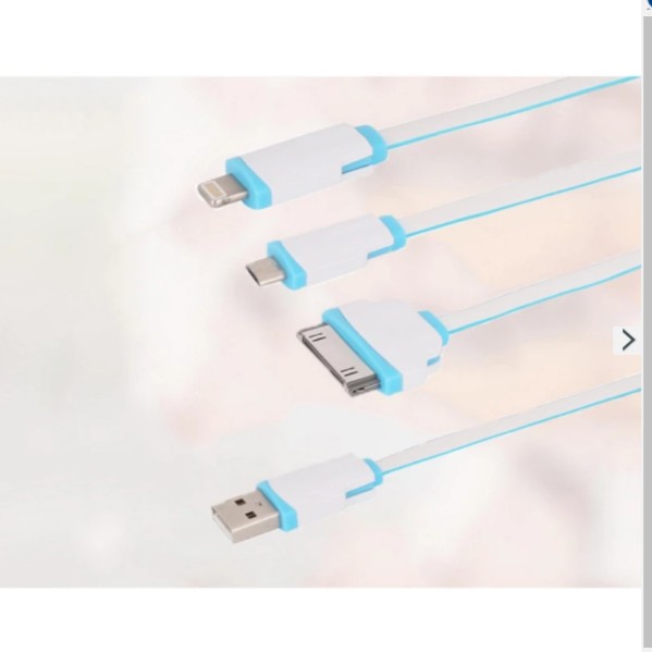 Cáp sạc điện thoại 3 đầu đa năng dài