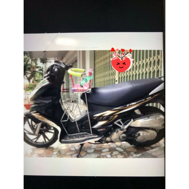 Ghế ngồi xe máy cho bé xe Nouvo , Hayate có tựa