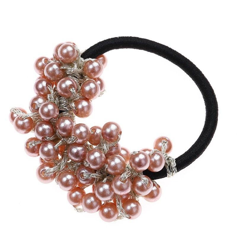 Buộc tóc đính ngọc trai nhân tạo thời trang dành cho nữ