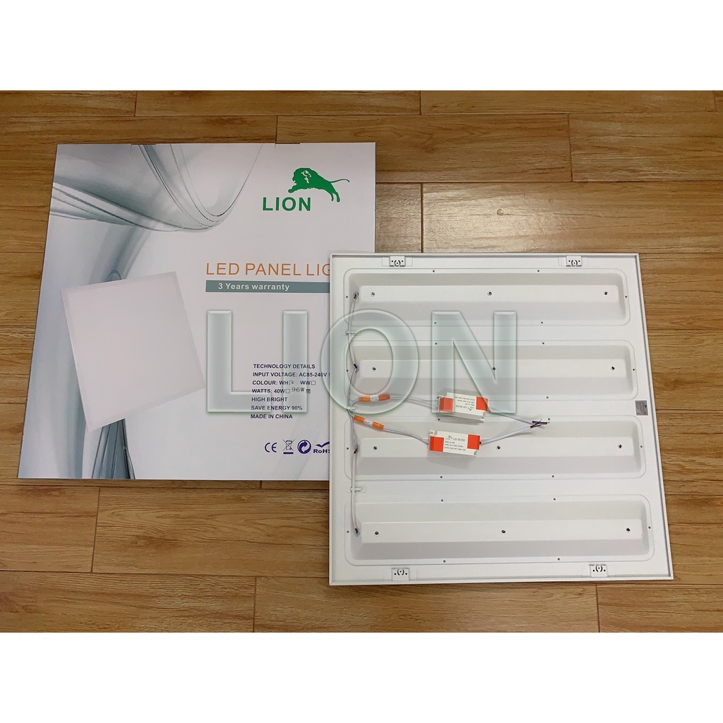 Đèn Led Panel LION - Công Suất 48W, 96W - Kích thước 600x600 - Tấm Đèn Hình Vuông