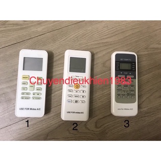 Remote máy lạnh Midea - Điều khiển điều hoà Midea