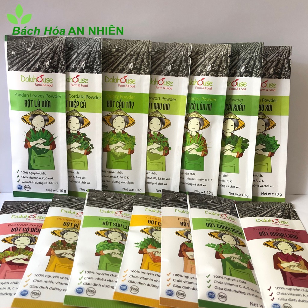 Bột Rau Củ Dalahouse gói 10g