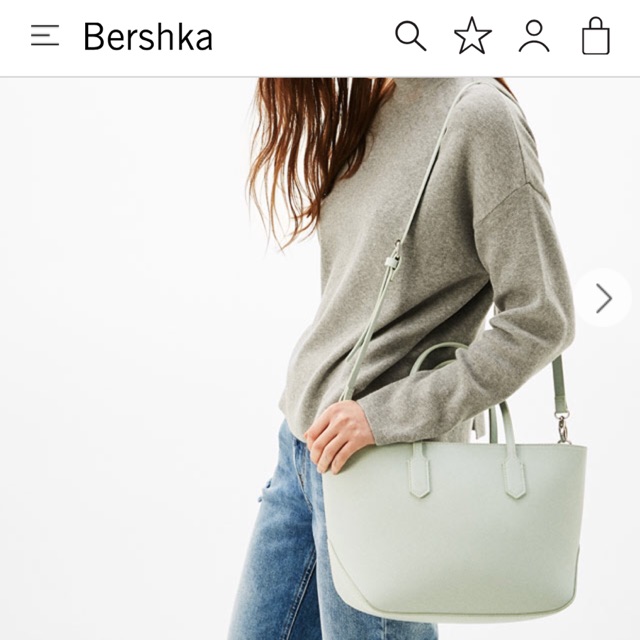 TÚI TOTE BERSHKA AUTHENTIC