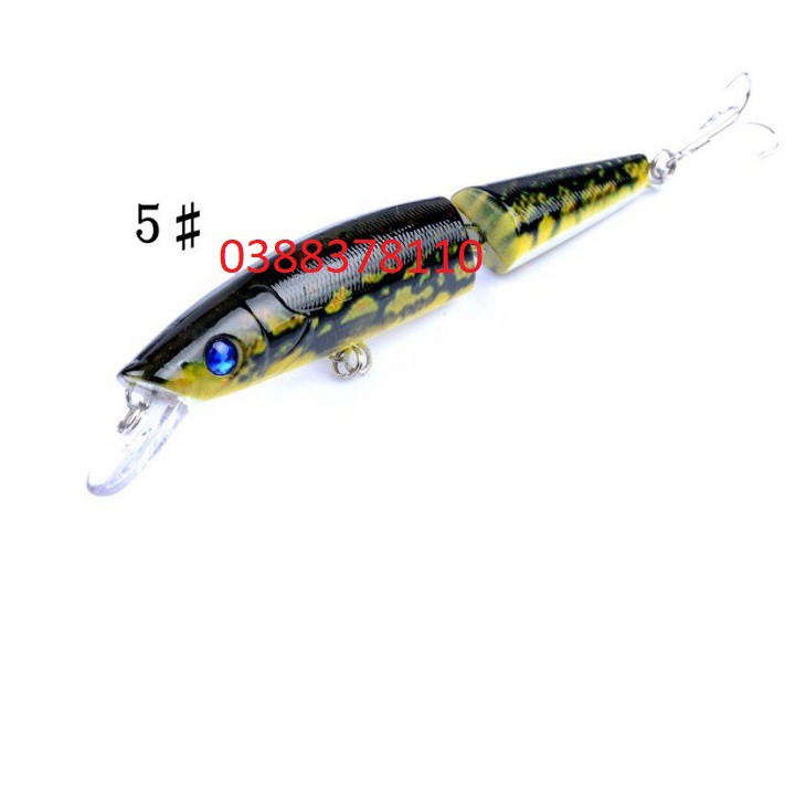 Mồi Cá Giả Câu Lure 2 Khúc 14cm /21,7g