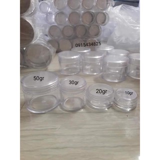 HŨ NHỰA 5ML CÓ NẮP LÓT GIÁ RẺ (LỌ NHỰA 5ML)