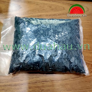 [2.400 cái] Hạt dưa nhựa dày VN - màu ĐEN