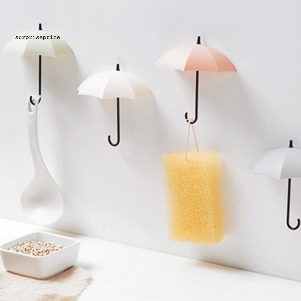 Bộ 3 móc treo đồ hình cây dù đáng yêu