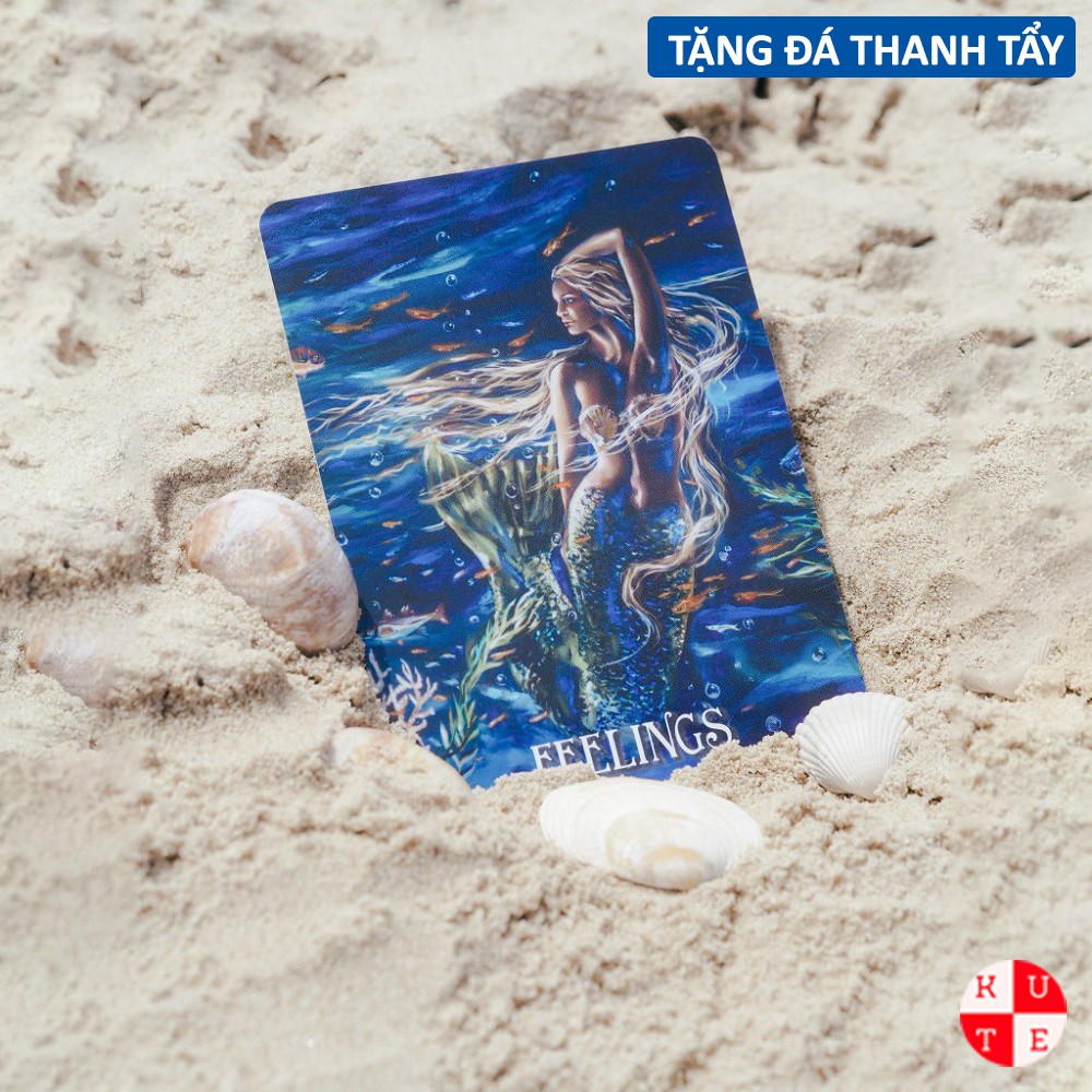 Bài Oracle Messages From The Mermaids 44 Lá Bài Tặng File Tiếng Anh Và Đá Thanh Tẩy C120