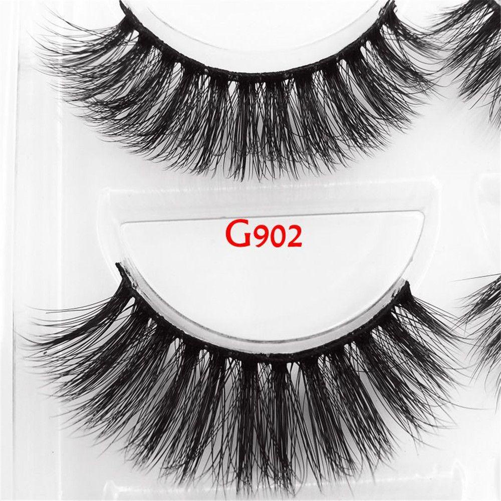 Bộ 5 Cặp Lông Mi Giả Nối Dài Bằng Lông Xù Dày Dặn