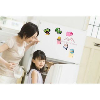 Nam châm hít tủ lạnh hình thú nhựa dẻo - I002