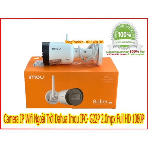 Camera Wifi Dahua Imou G22P 2.0MP 1080P  Ngoài Trời Chống Nước