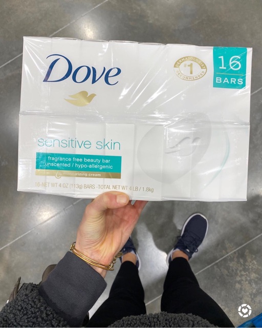 🌸XÀ PHÒNG CỤC DOVE SENSITIVE SKIN. ( dành cho da nhạy cảm)