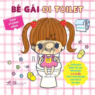 Sách - Ehon Nhật Bản - Bé Gái Đi Toilet