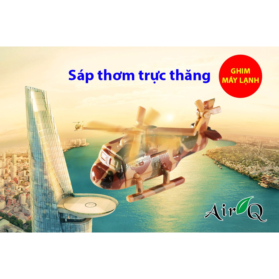Sáp Thơm Ô Tô Trực Thăng AIRQ No.36DG Marine 5g Nhập Khẩu Chính Hãng