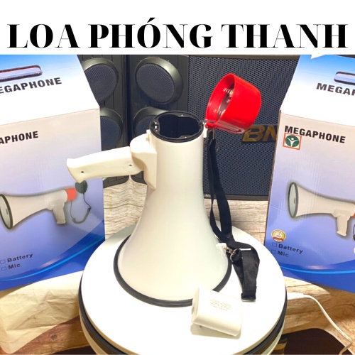 Loa phóng tay cầm tay 50w công suất lớn chất lượng cao phóng xa
