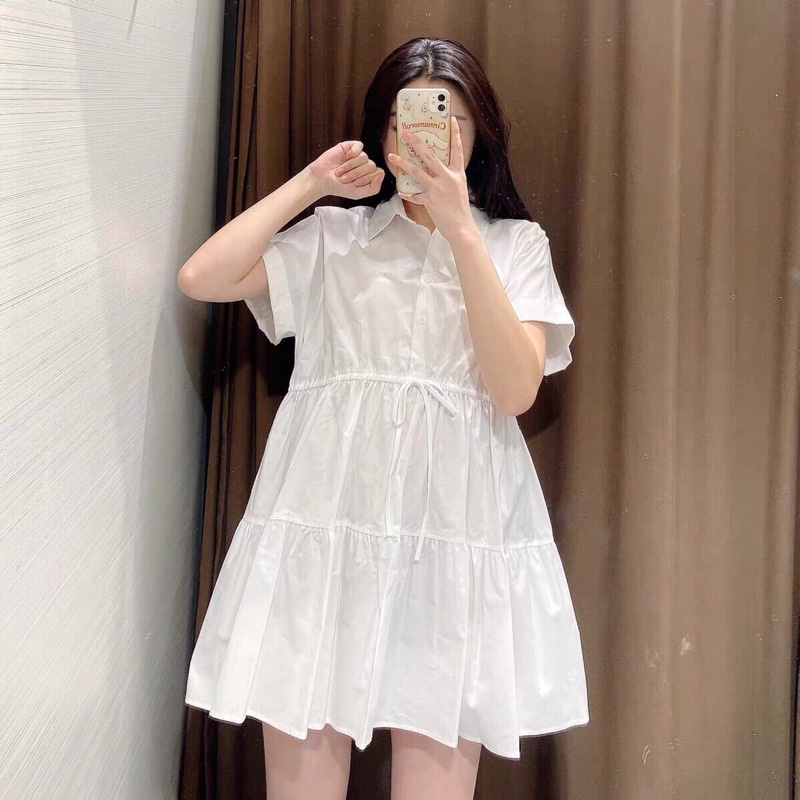 Váy babydoll buộc eo chất đẹp