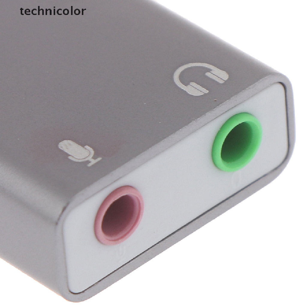 Thẻ Âm Thanh Nổi 3d Cổng USB 7.1 Cho Máy Tính / laptop 3.5mm