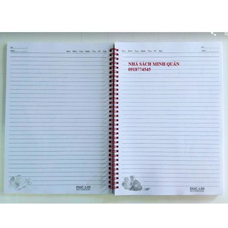 SỔ LÒ XO A4 200 TRANG - DUC LOI NOTEBOOK