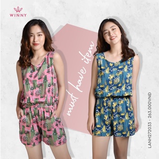 [WINNY - 272033] Bộ Jumpsuit Lanh