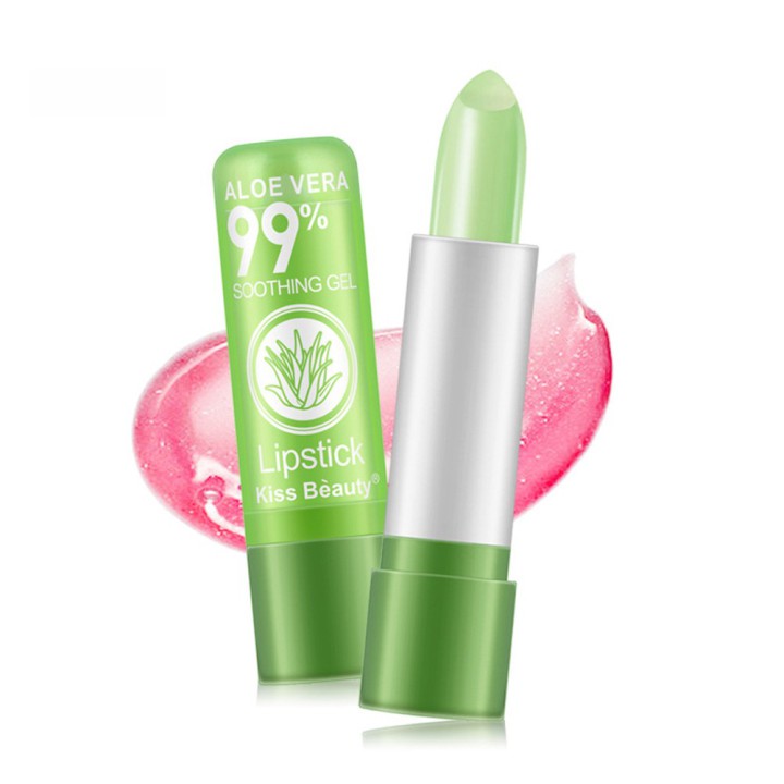 Son Môi Dưỡng Ẩm Cao Cấp Tinh Chất Nha Đam Giúp Môi Mềm Mịn Căng Bóng ALOE VERA- 1977 Cosmetic | BigBuy360 - bigbuy360.vn