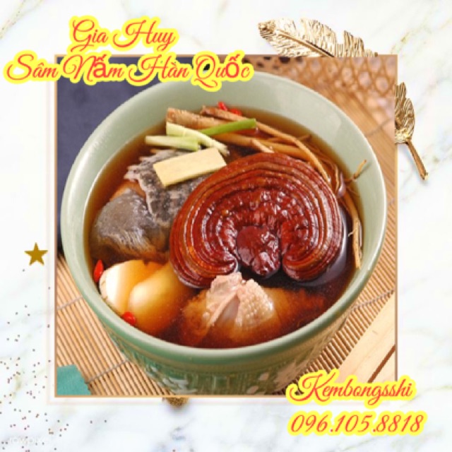 [HÀNG MỚI VỀ] Nấm Linh Chi Đỏ Hàn Quốc Túi Nâu 1kg
