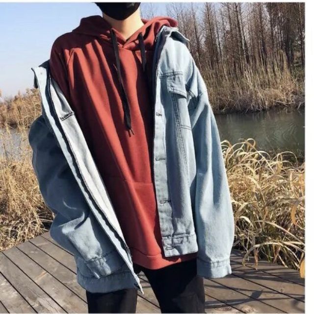 Áo khoác jeans thời trang Unisex Nam nữ