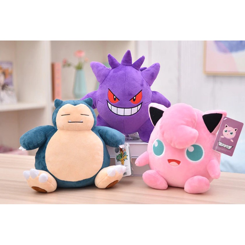Gấu bông Pokêmon tuyển tập các Pokémon Gen I+ tặng 1 hình xăm dễ thương bất bỳ