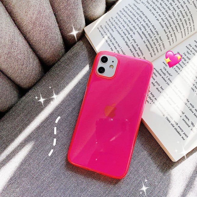 Ốp lưng iphone Neon trơn dẻo mềm 5/5s/6/6plus/6s/6splus/7/7plus/8/8plus/x/xr/xs/11/12/pro/max/plus/promax | BigBuy360 - bigbuy360.vn