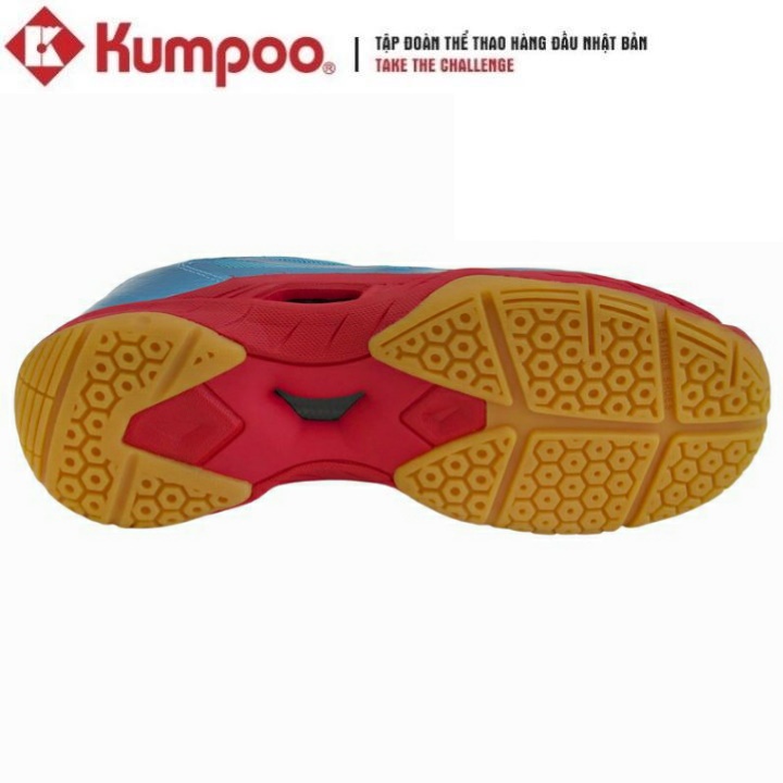 Giày cầu lông Kumpoo KH- D42 Chính hãng màu Xanh new 2021