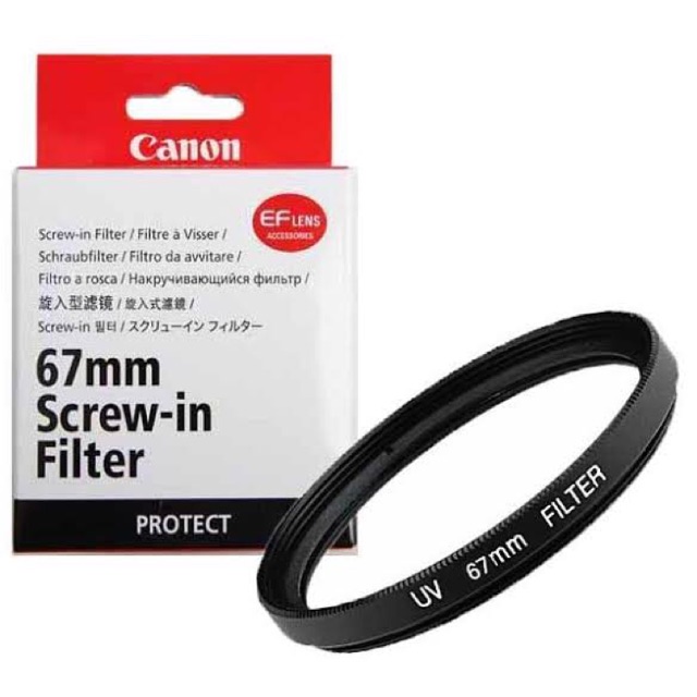 Ống Kính Máy Ảnh Canon 67mm Uv Cho Nikon Sony Fujifilm Canon 18-135mm Nikon 18-105mm