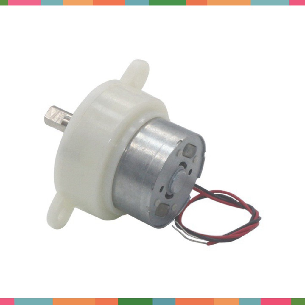 Motor giảm tốc siêu khoẻ 5-12; 50-120 vòng/phút, 3-9V -mekotech1