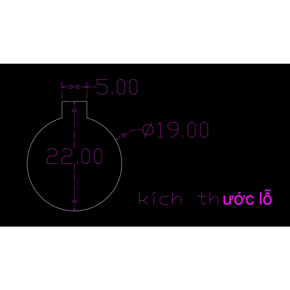 Nhông xích 40 tiêu chuẩn, bước xích 12.7mm. số răng Z14