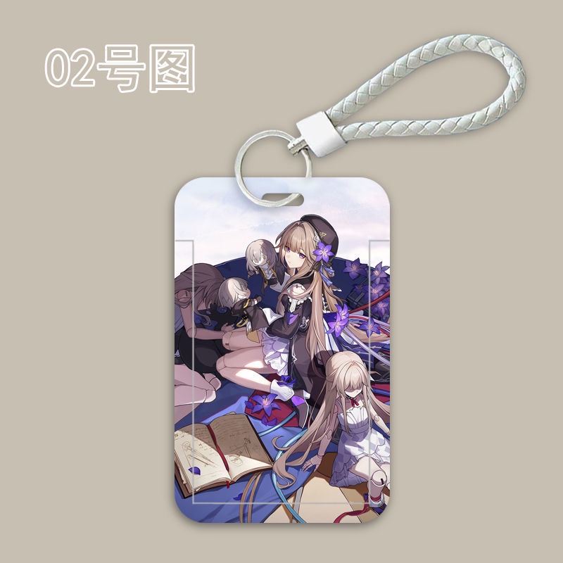 Honkai: Star Rail Card Sleeve Honkai Impact 3 Name Tag New March 7th Case Student Bus Card Game ID Sleeve Anime Lanyard Trailblazer