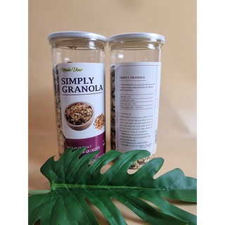 Ngũ cốc ăn kiêng Granola Hũ 500g Thương Hiệu Moon View cao cấp, siêu hạt
