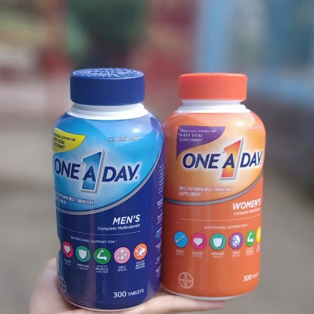 300v mẫu mới (50-50+)Viên Uống Vitamin Tổng Hợp One A